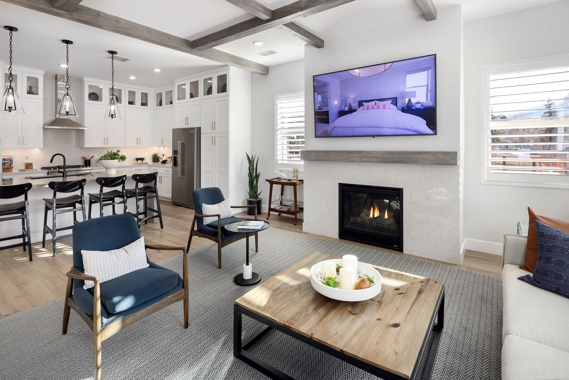 Great Room and Kitchen