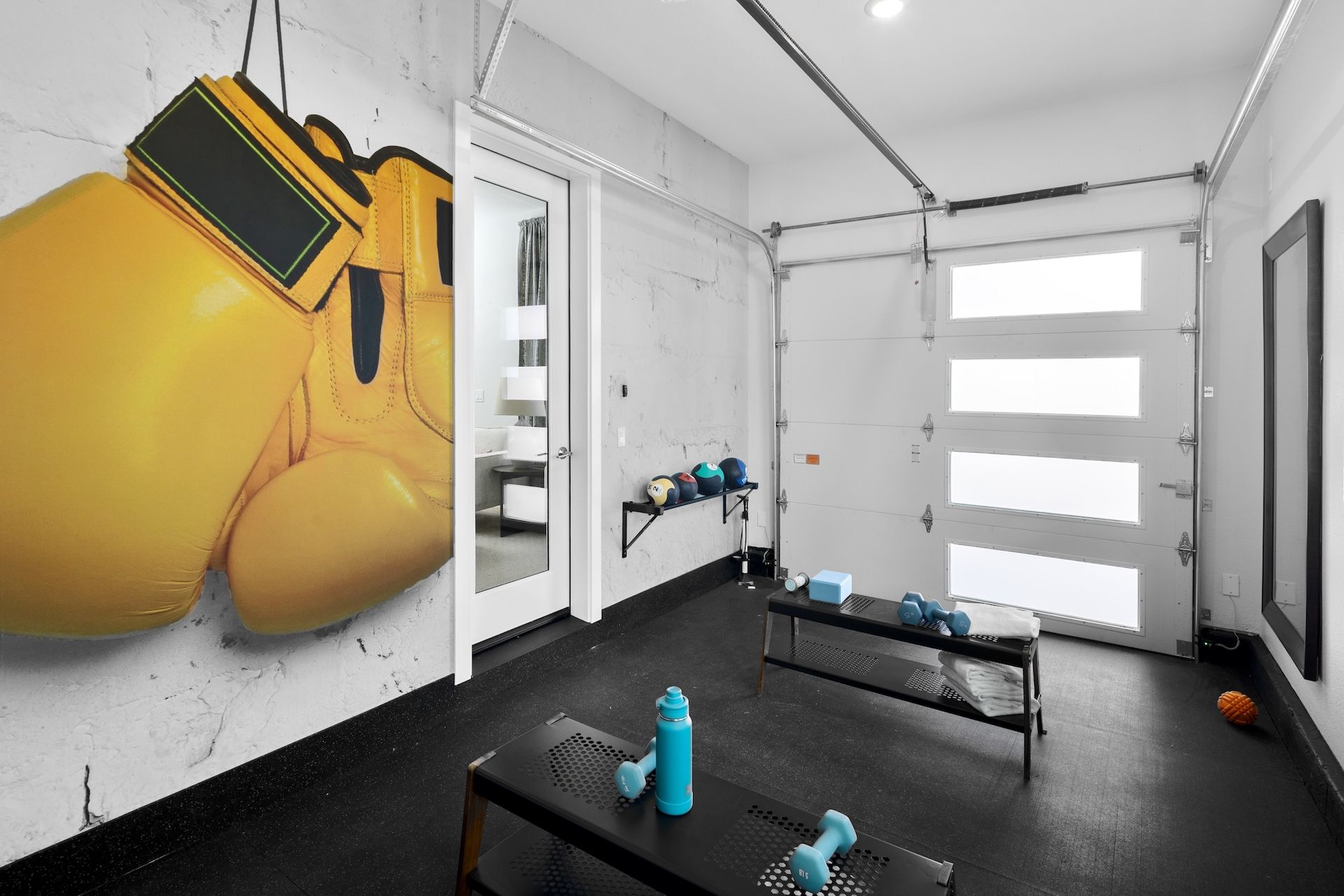 The Storage Garage In Our Plan 3 With An Optional Door To The Multi-Gen Living Area
