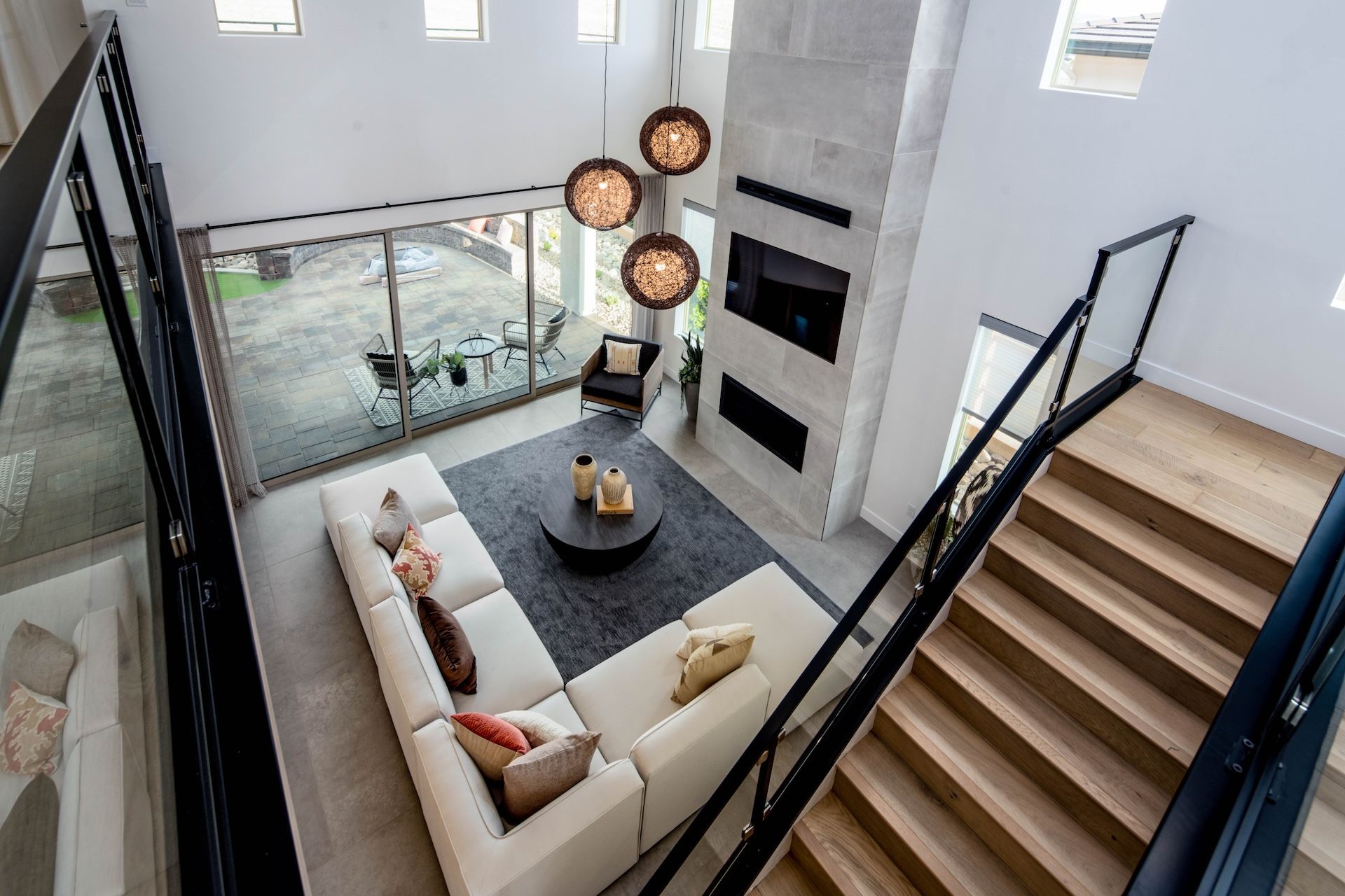 Great Room from Above