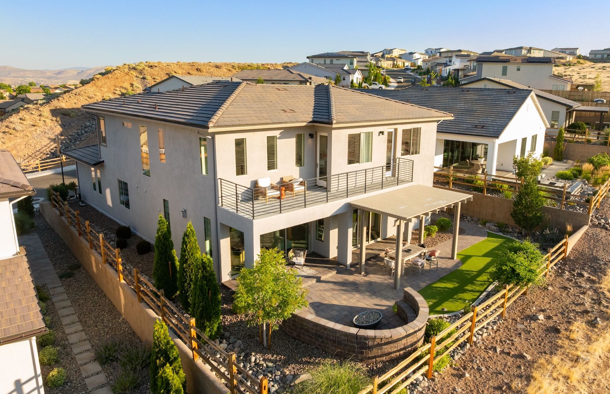 Plan 3X Backyard View