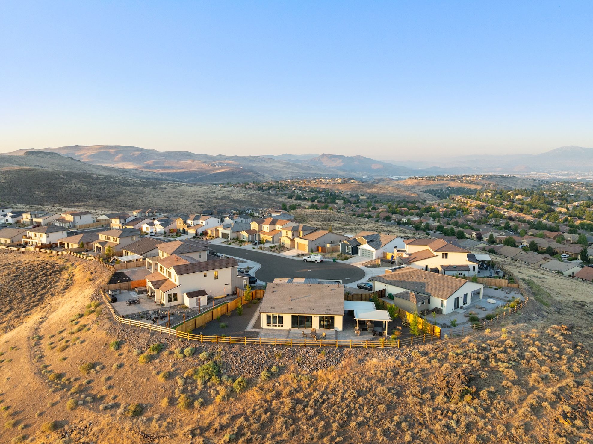 South Facing Ridgeline View