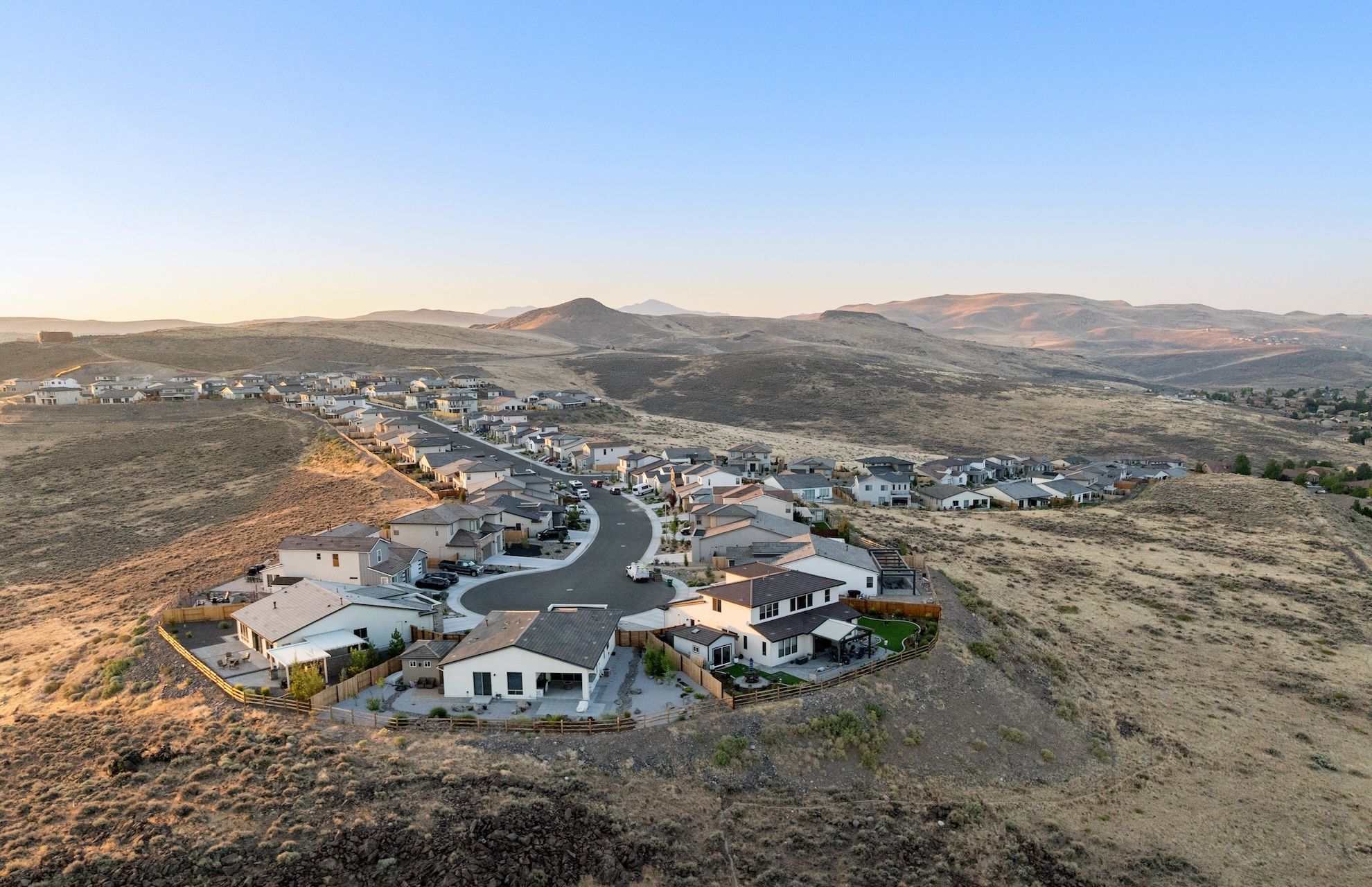 The Heights Community Aerial View