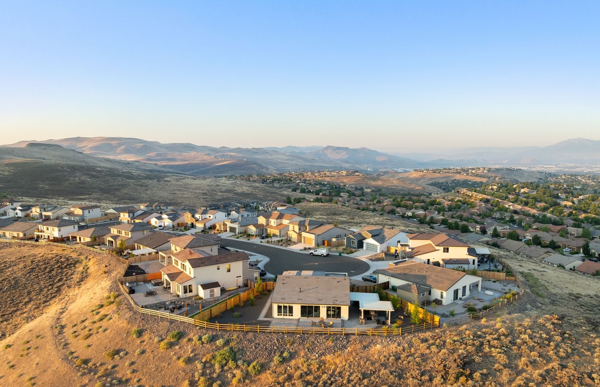 The Heights Community Aerial View