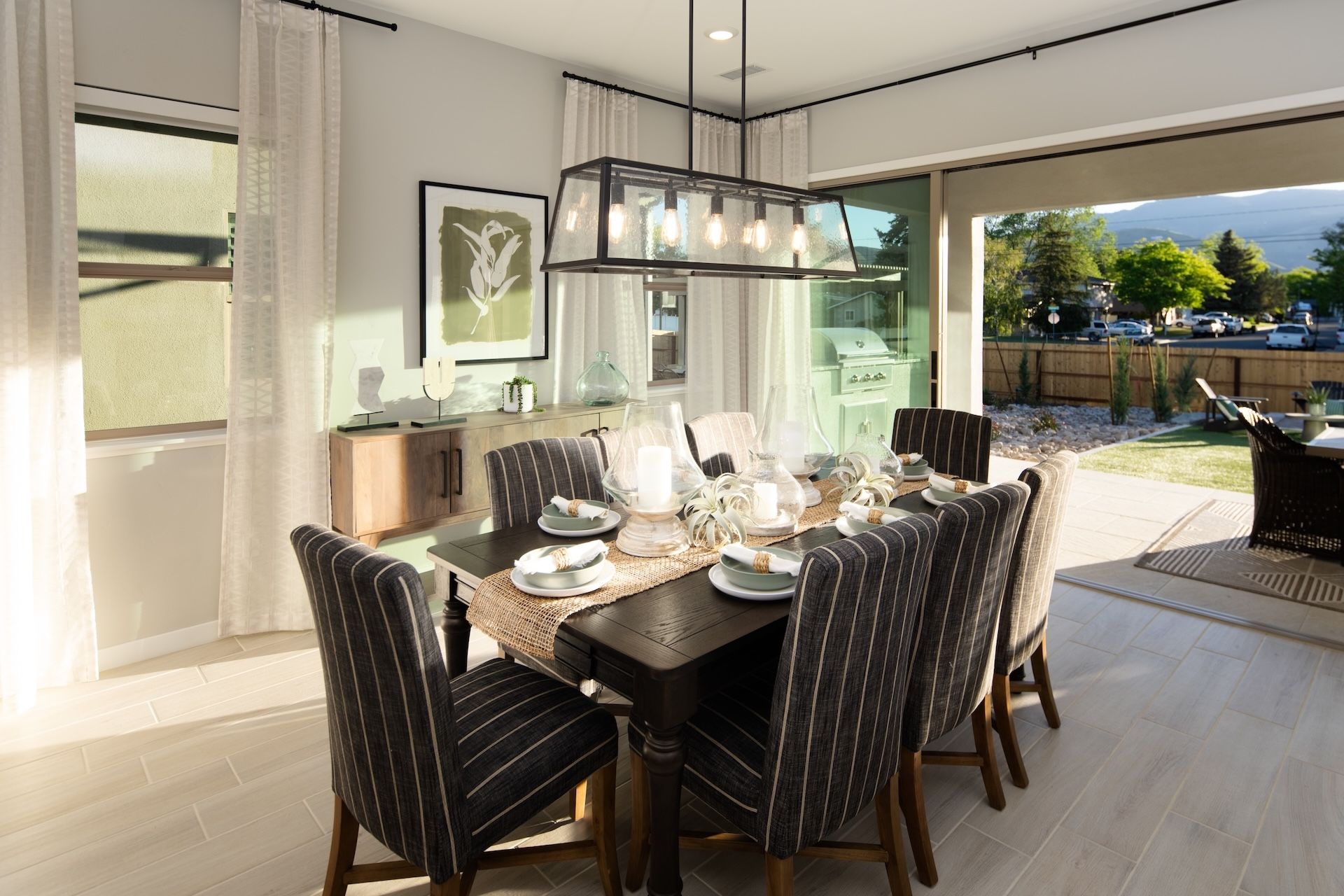 Dining Area to Outdoor Living