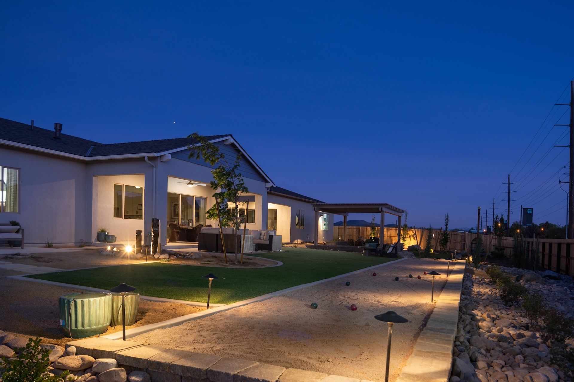 Backyard View