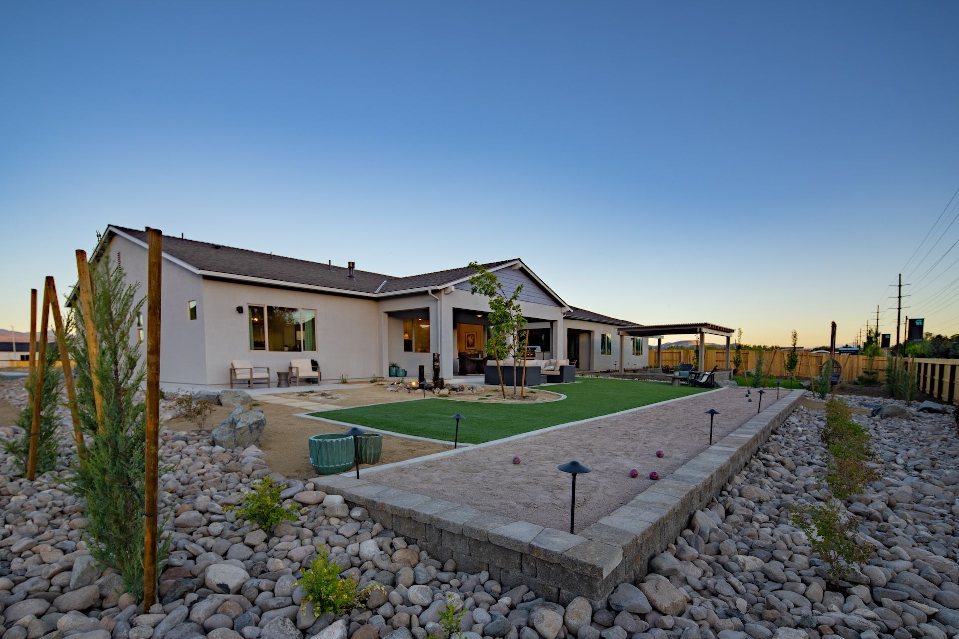 Backyard View