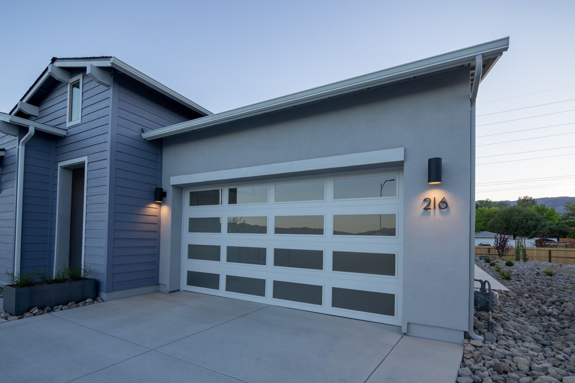 Upgraded Garage Door
