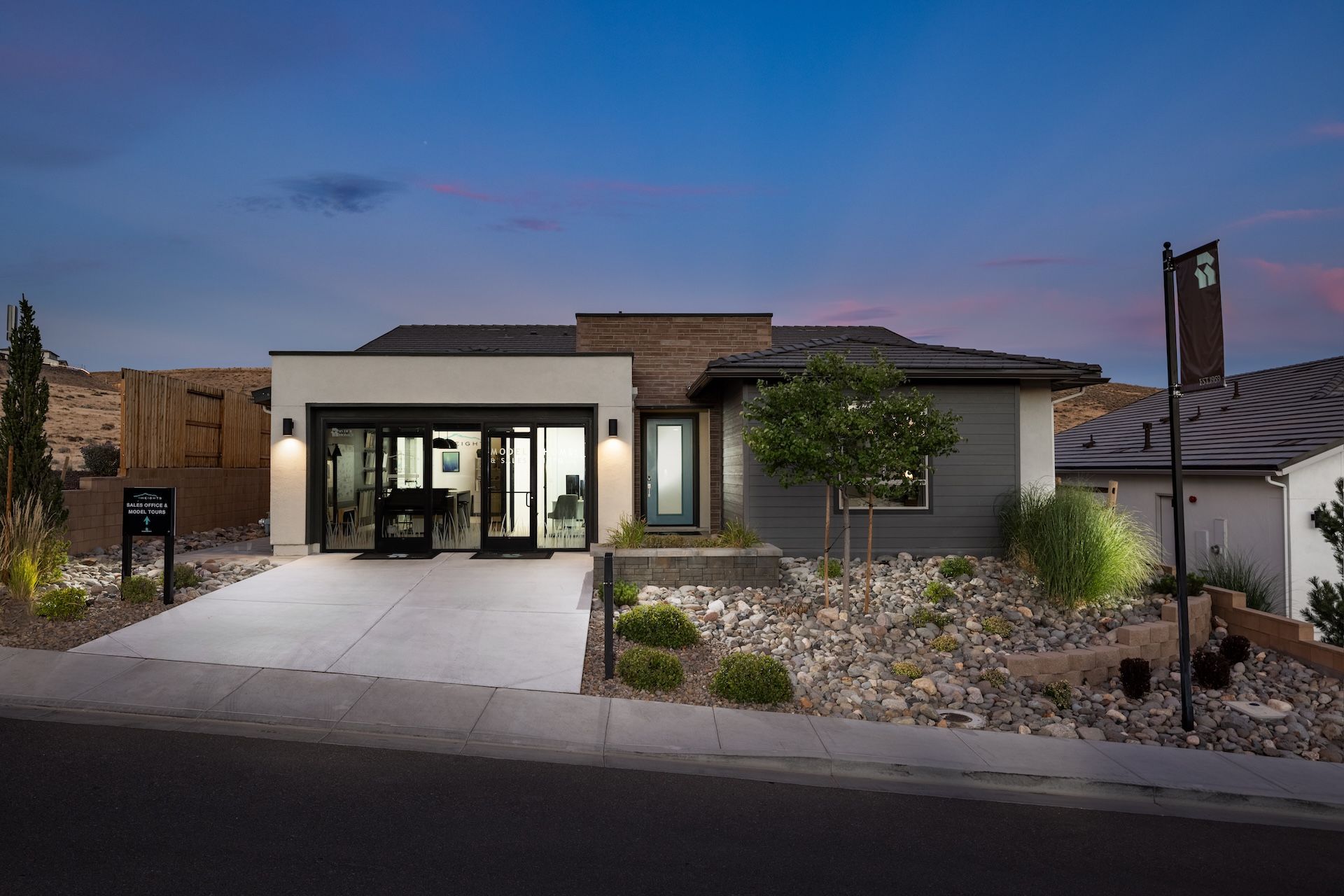 American Contemporary Plan 2 in Color Scheme 6