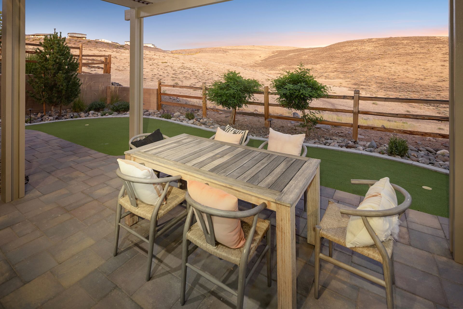 Covered Outdoor Dining Area