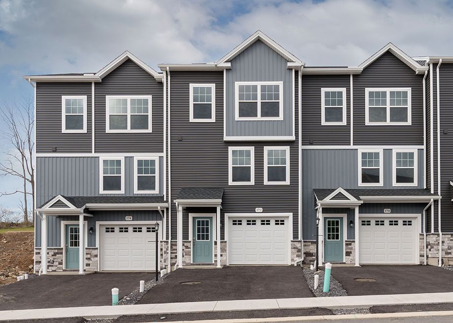 Redfield - Steeplechase Townhomes: Pleasant Gap, Pennsylvania - S&A Homes