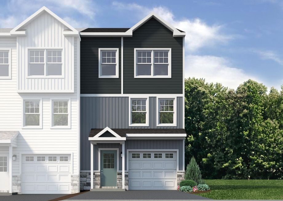 Redfield - Steeplechase Townhomes: Bellefonte, Pennsylvania - S&A Homes