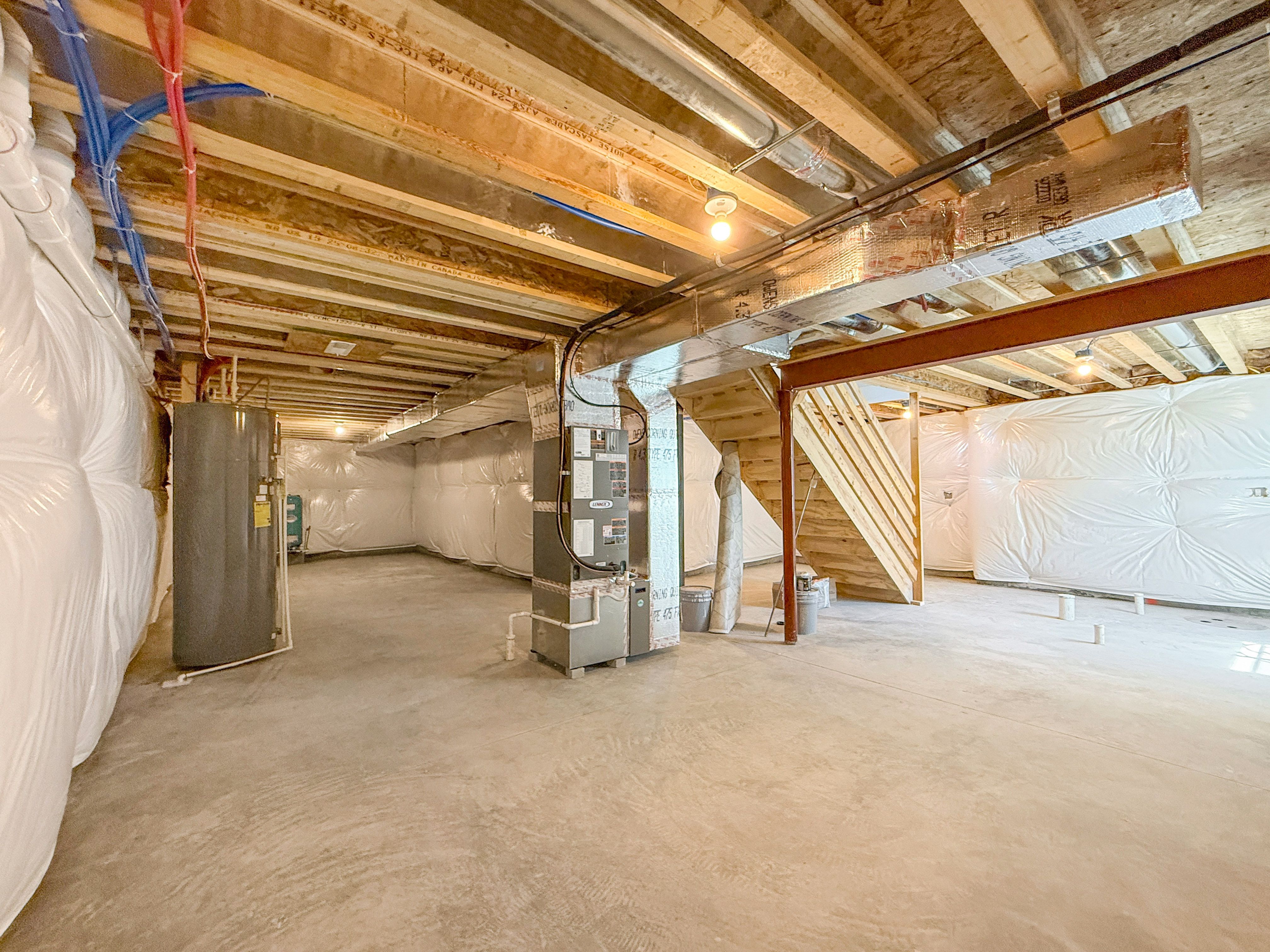 Greenwood C | Unfinished Basement
