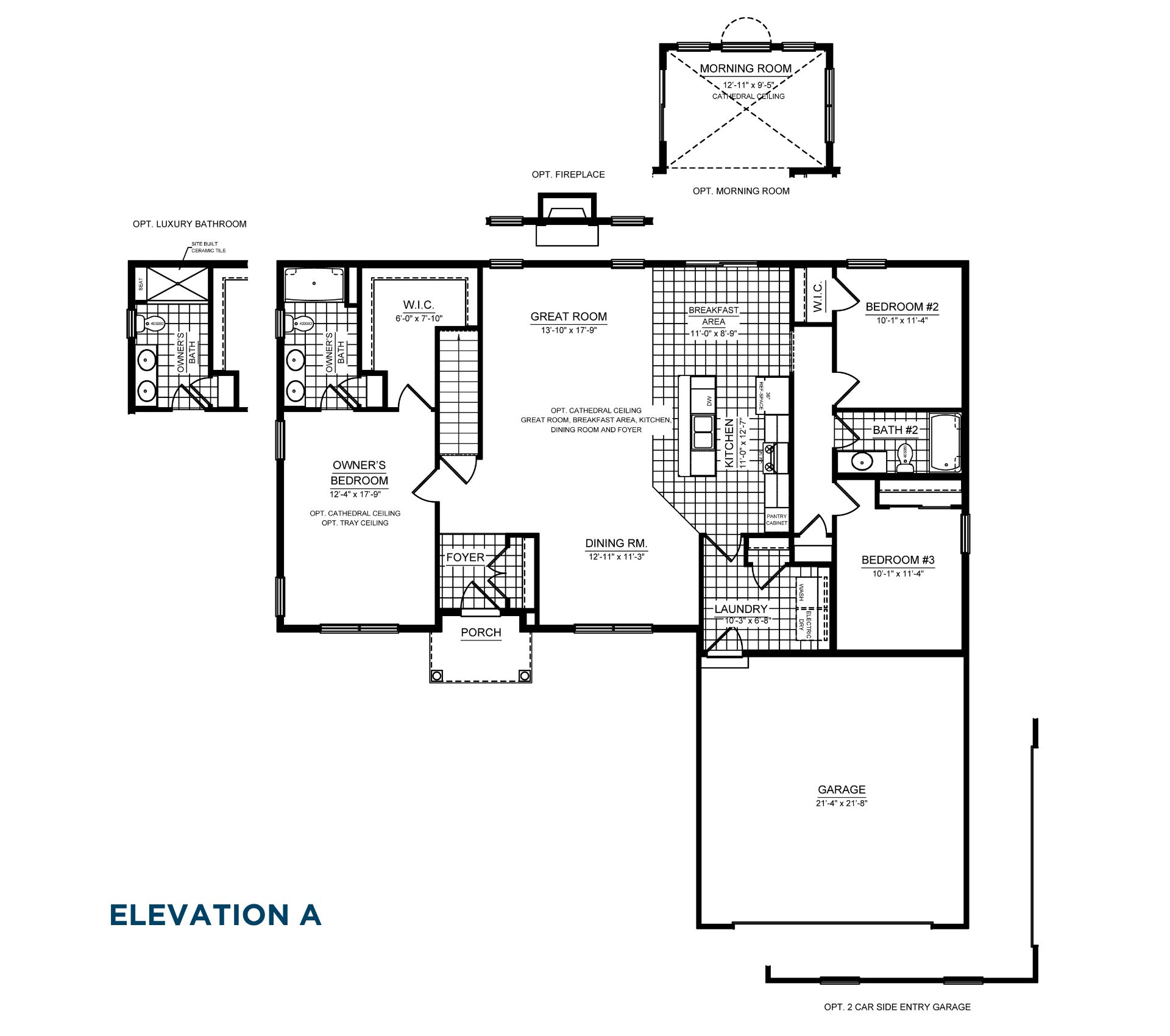 Coleford-Floorplan-Main-Level-Options