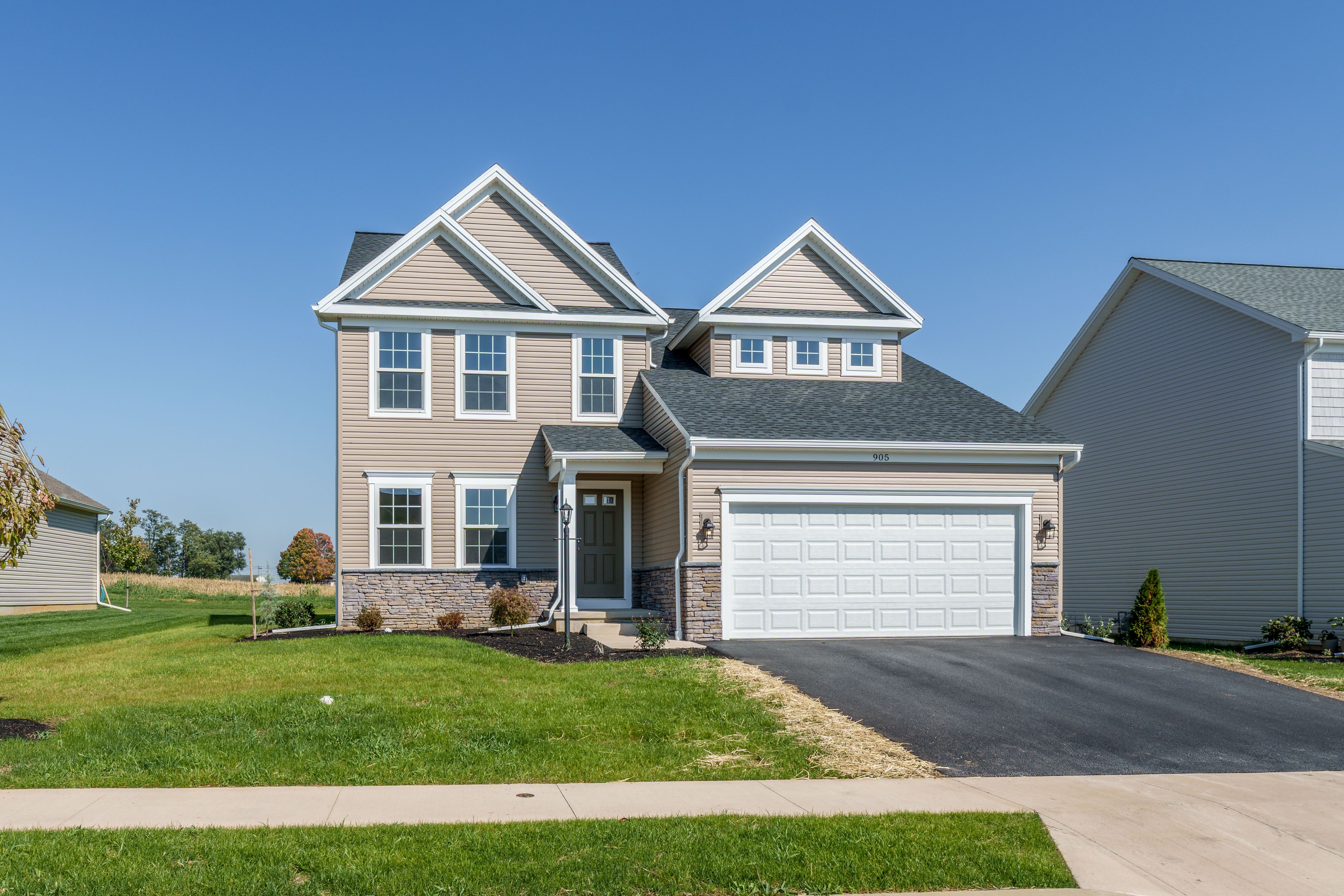 Deerfield por S&A Homes en Harrisburg Pennsylvania