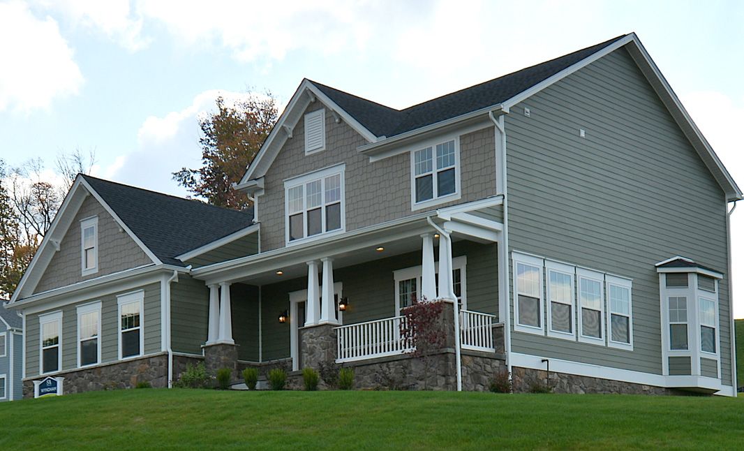 S&A Homes New Homes in Pennsylvania - The Wyndham Elevation C exterior view