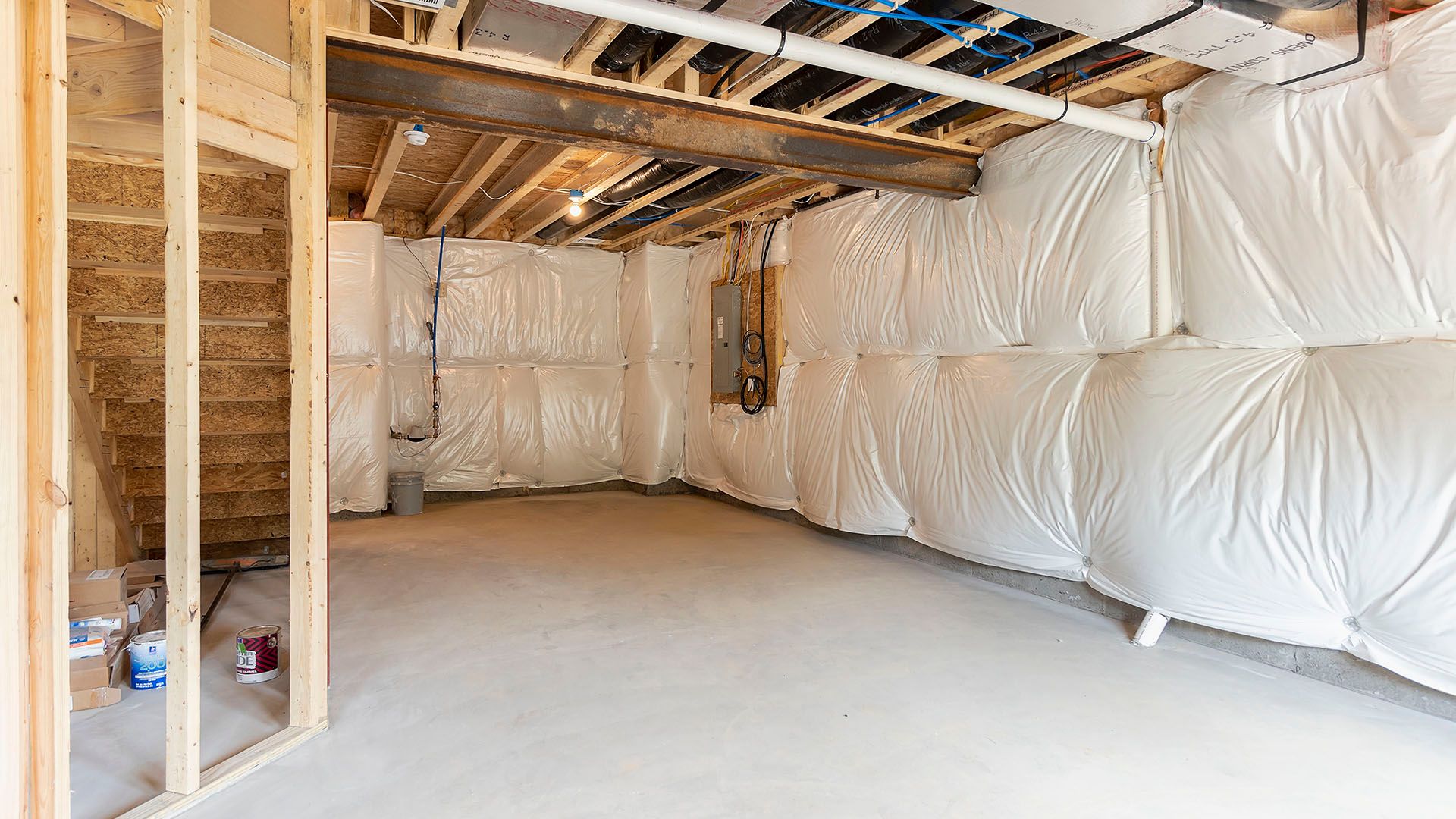 Insulated basement