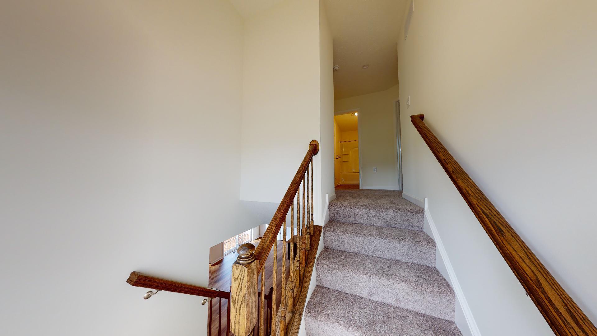 Stairwell to the second floor