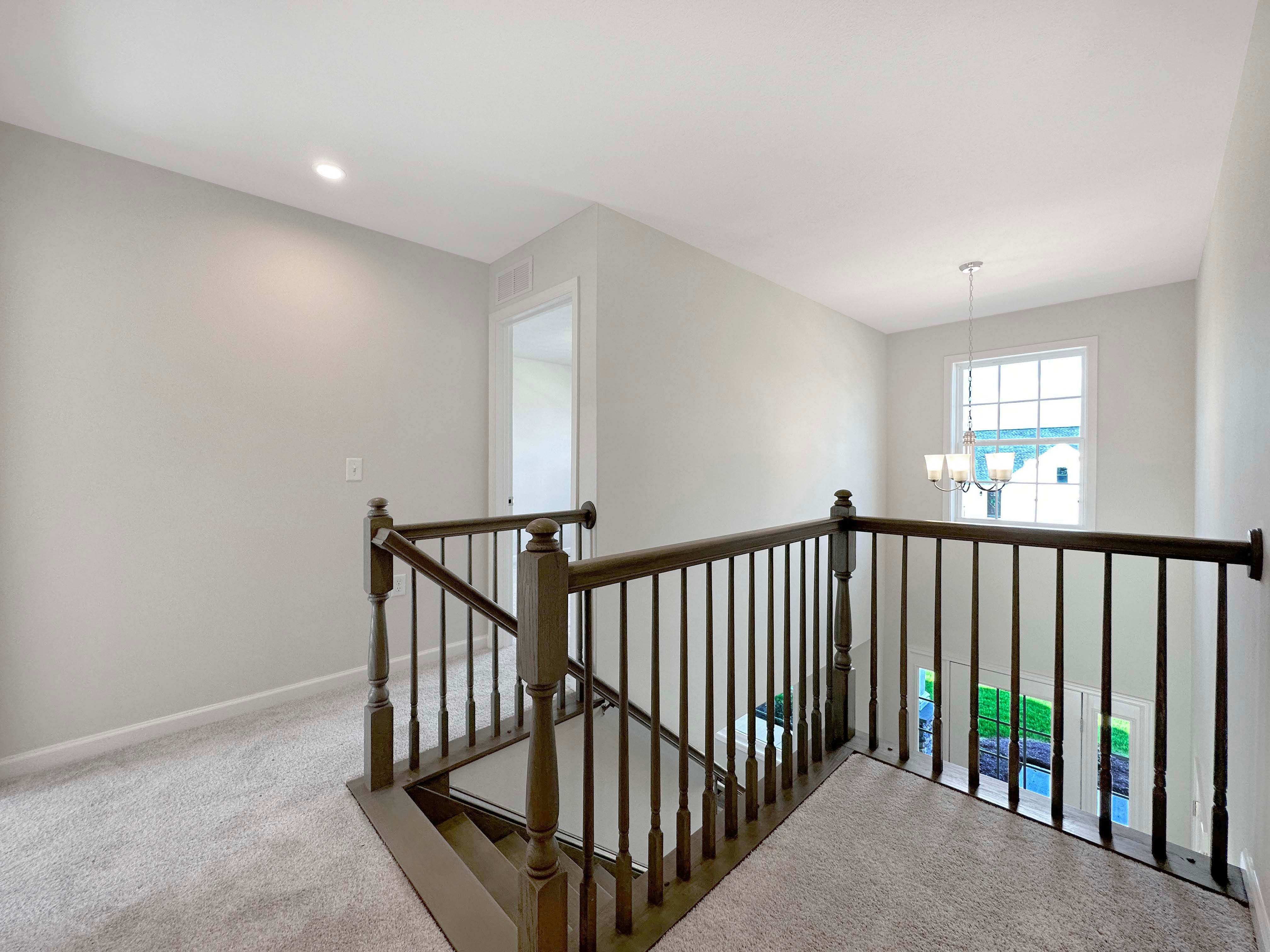 2nd floor landing- entrance to bedroom on left.