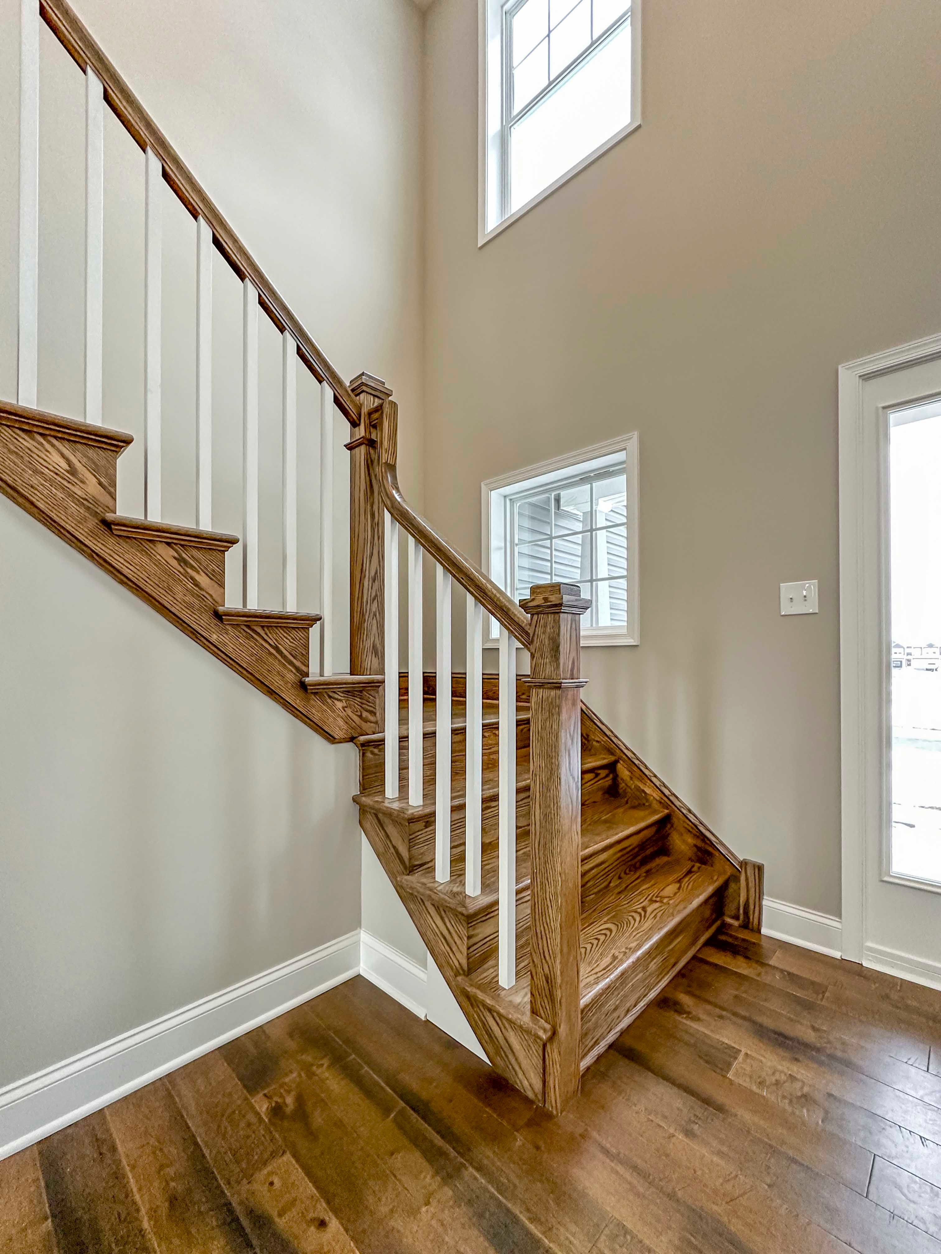 Foyer - Entryway with stairs leading to second floor