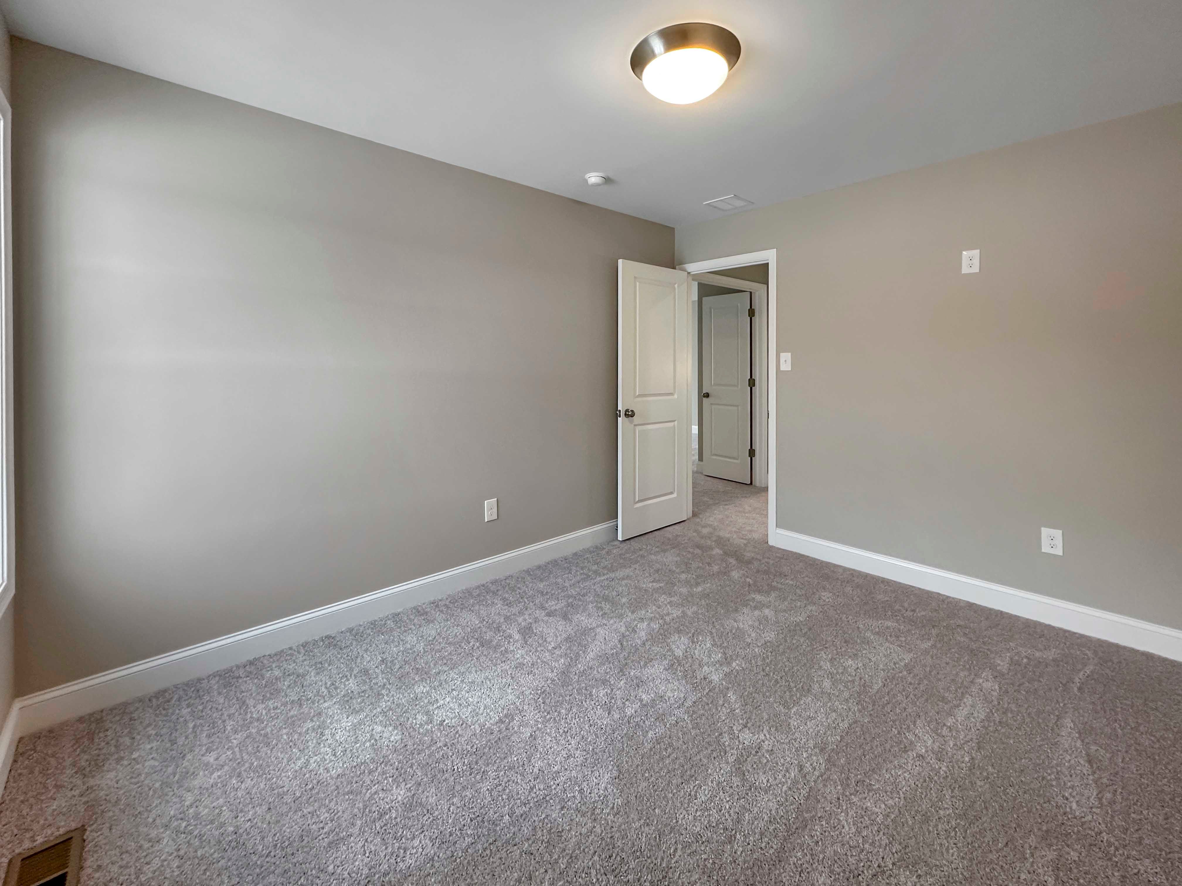 Bedroom 4 - Entrance to bedroom on far right wall
