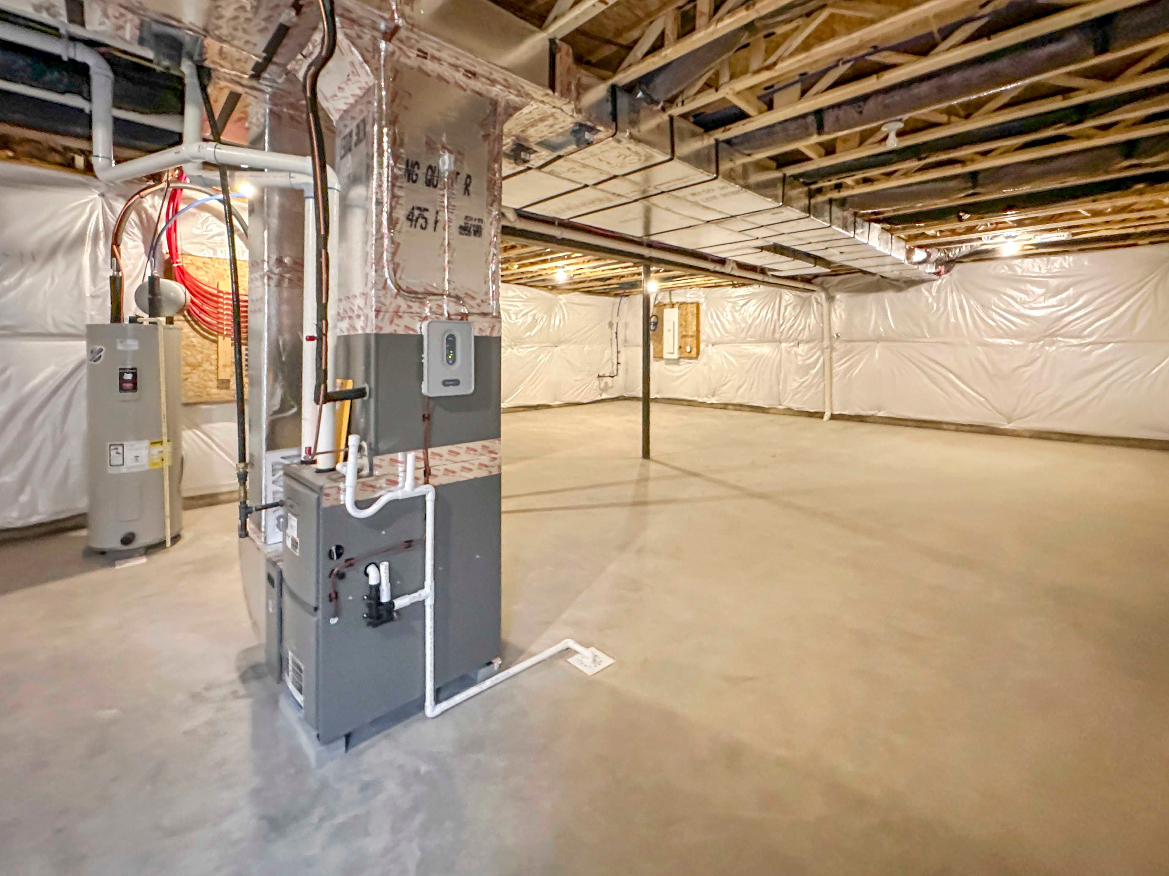 Basement - Unfinished basement