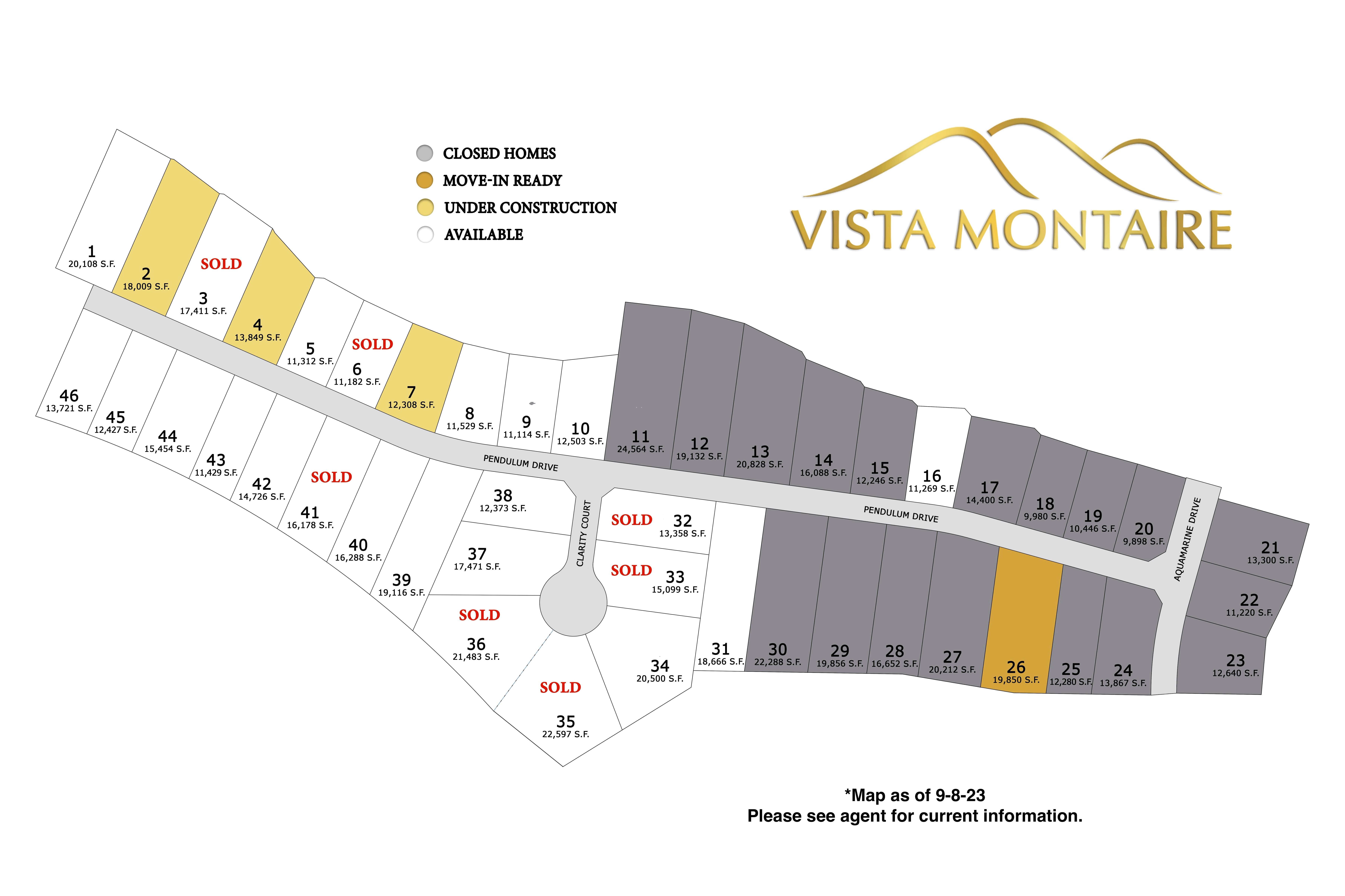 Vista Montaire in Bakersfield, CA New Homes by S & S Homes