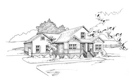 Millbrook B Floor Plan - Saddlehorn