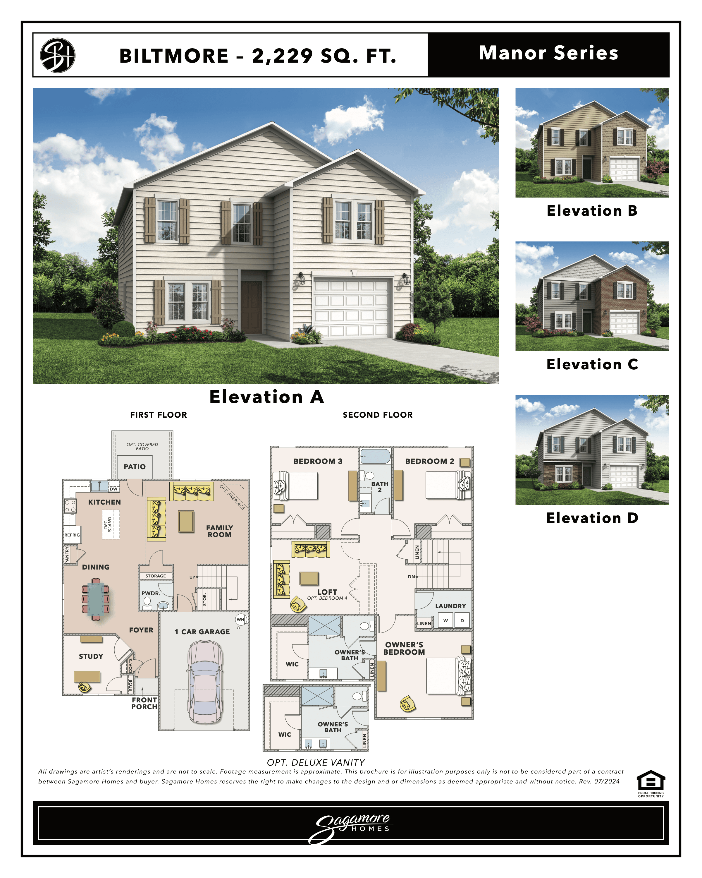 The Biltmore floor plan