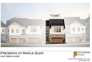 The Cade - Preserve at Maple Glen: Spring House, Pennsylvania - Sal Paone Builder