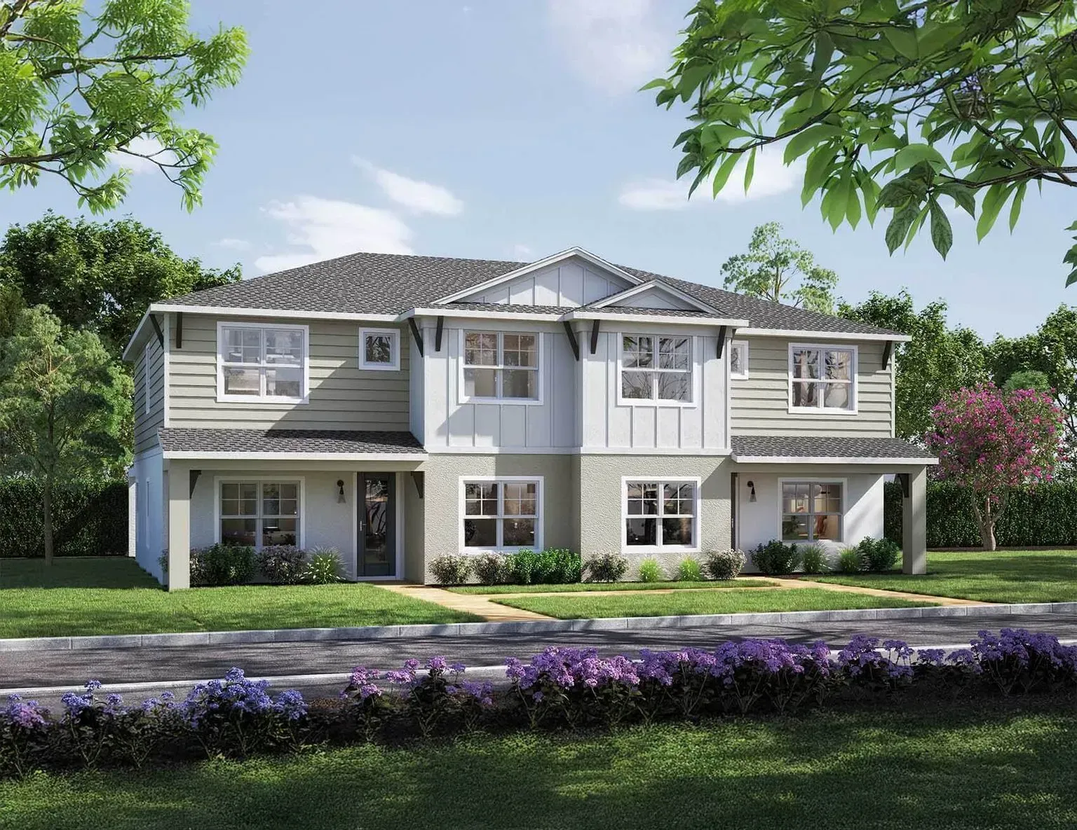 Sylvan - Two Story Villa floor plan