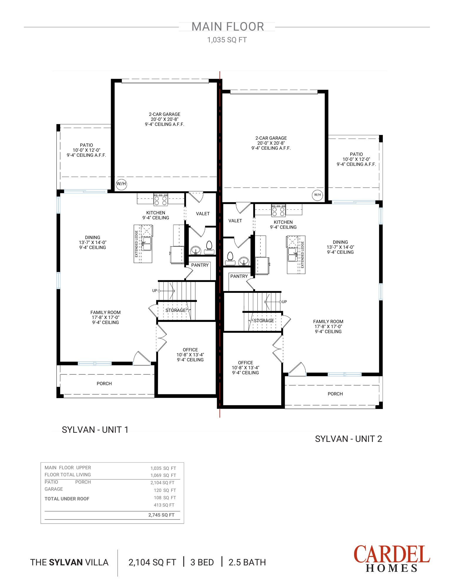 Sylvan - Two Story Villa