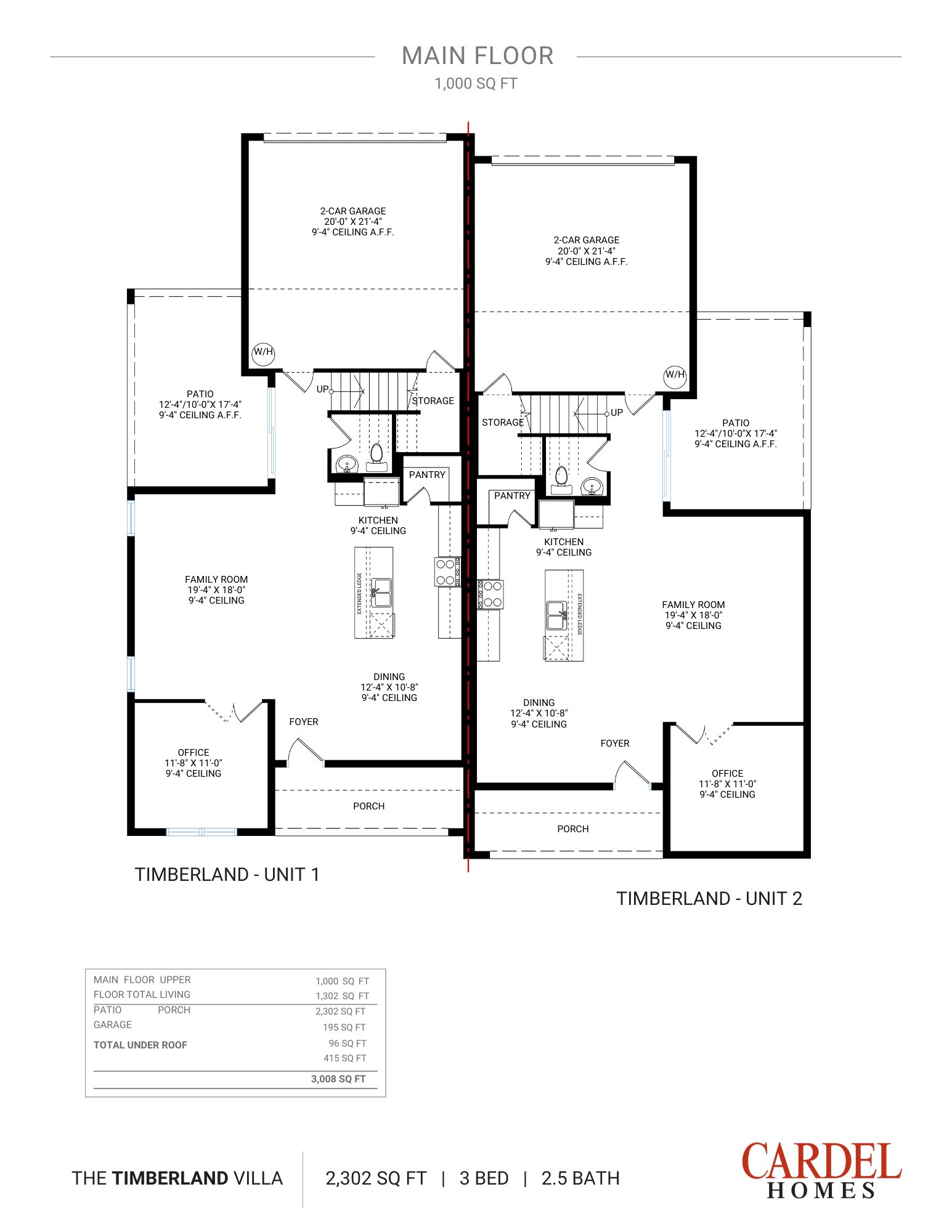 Timberland - Two Story Villa