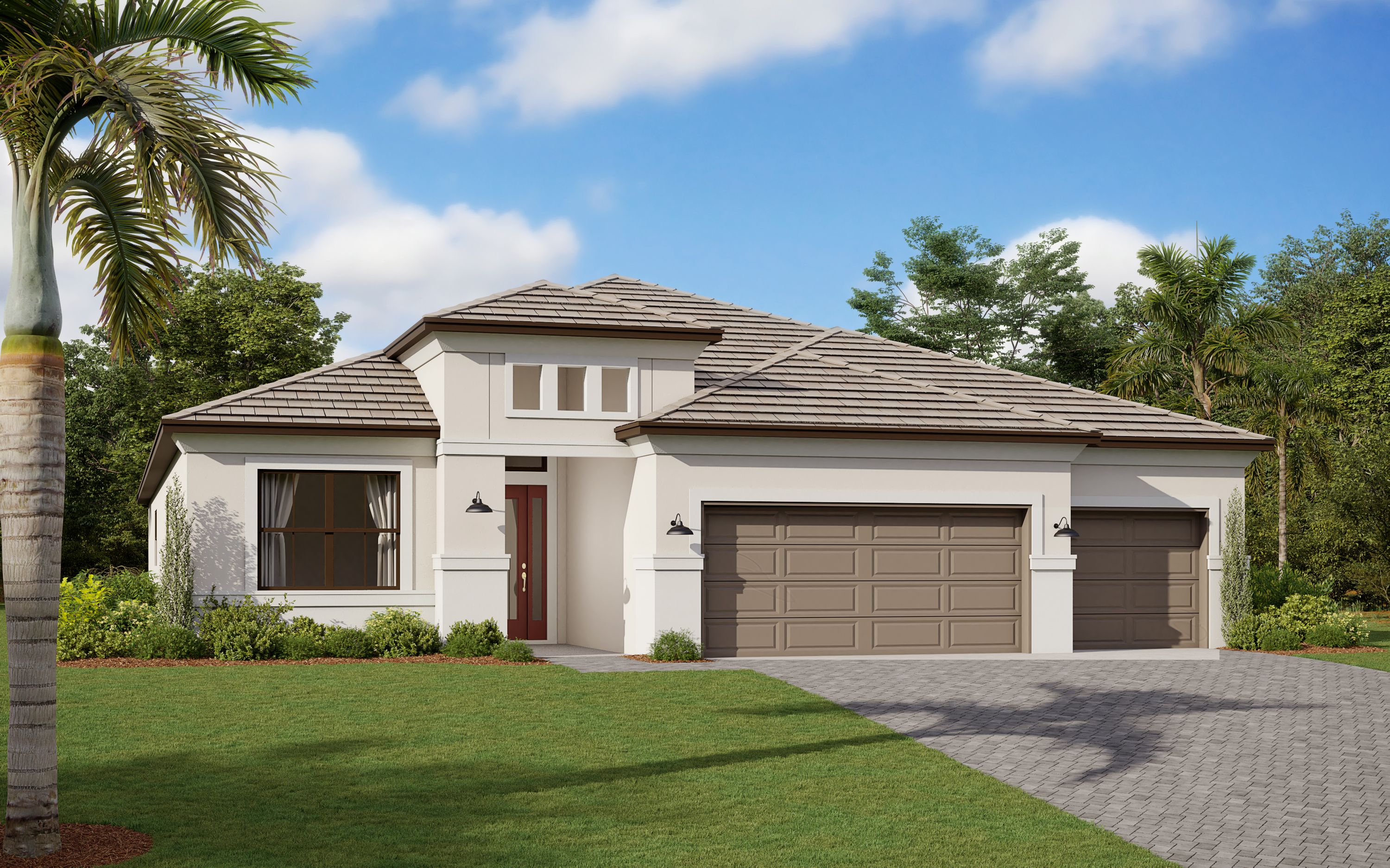 Louvre Plan at Artistry in Sarasota, FL by Cardel Homes