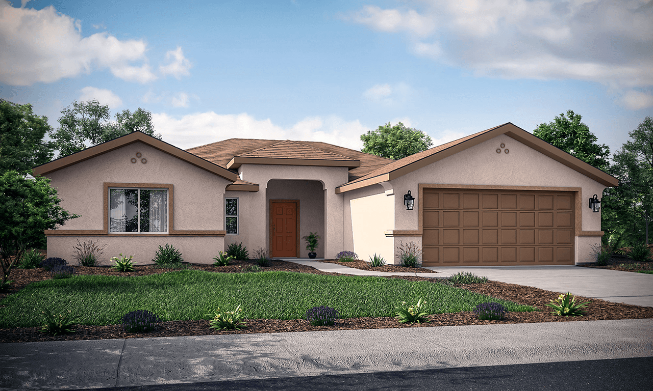 Benton Plan at Pheasant Court in Delano, CA by San Joaquin Valley Homes