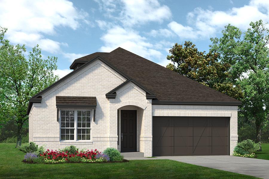 Brookstone II Plan at Villages of Walnut Grove in Midlothian TX