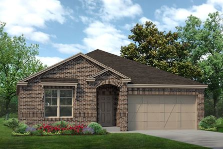 Preston I by Sandlin Homes  in Fort Worth TX