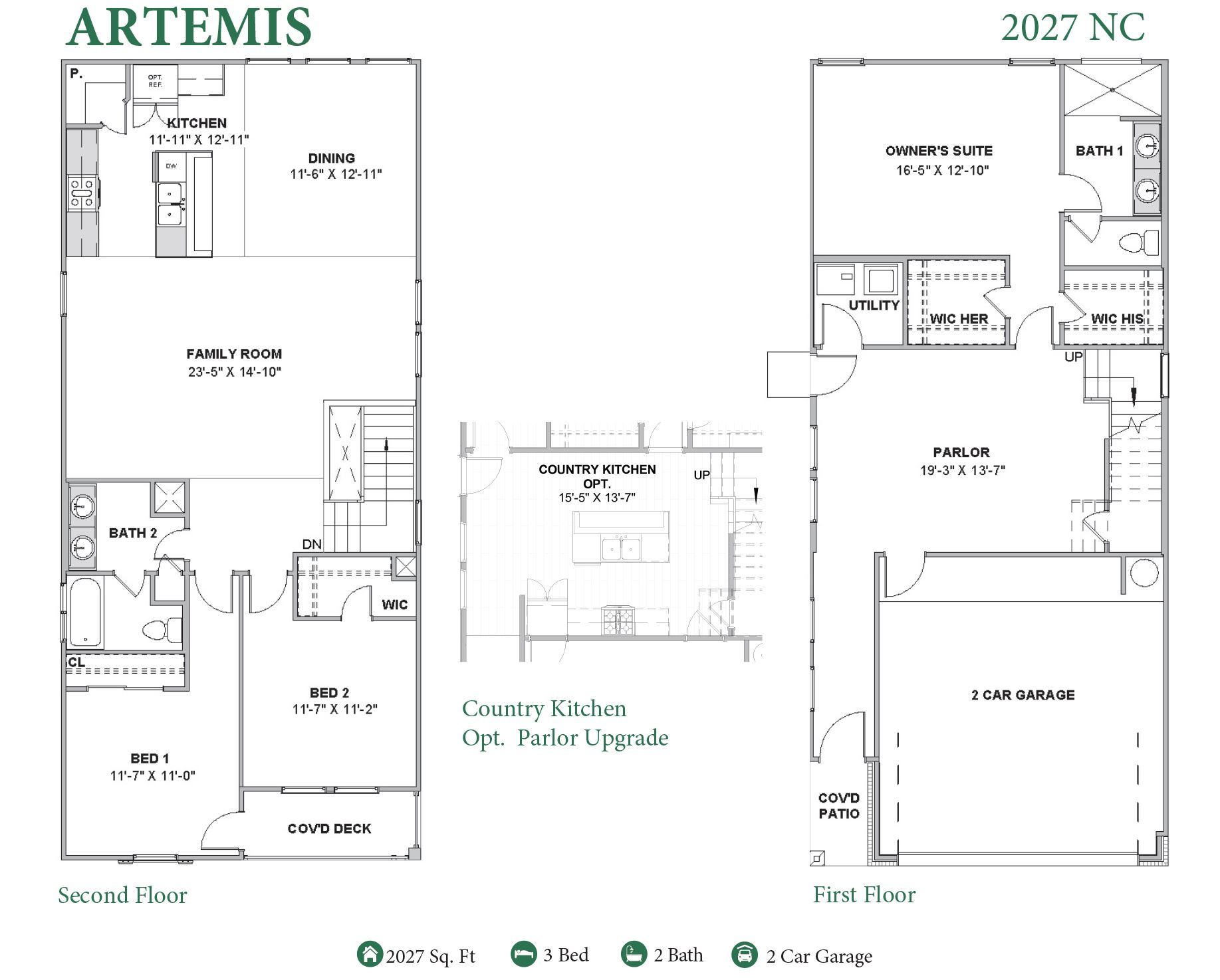 2027 NC - Artemis Floorplan