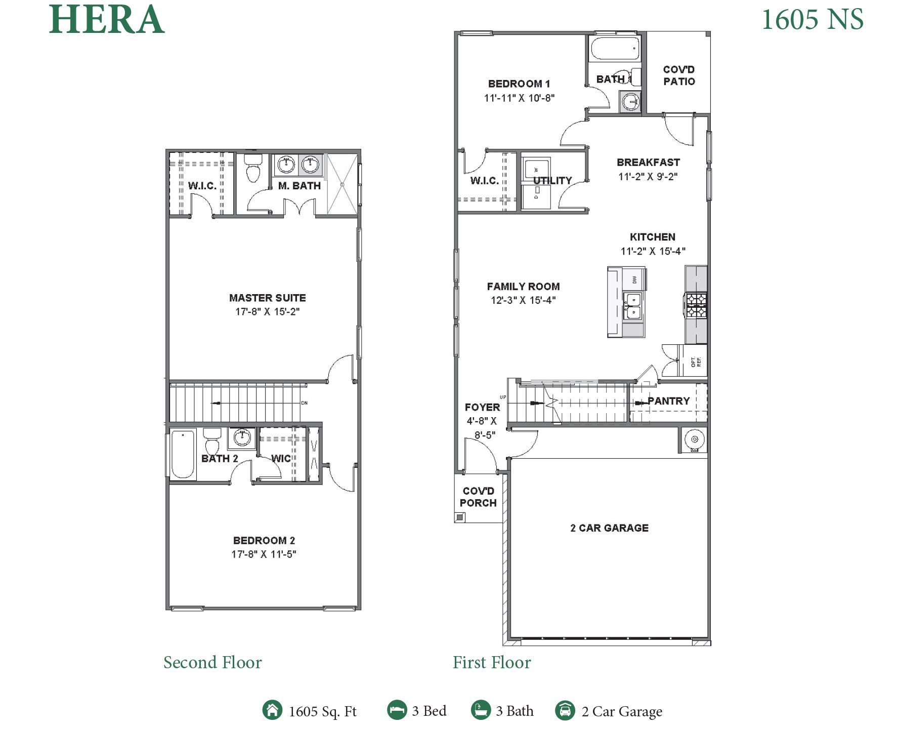 1605 NS - Hera Floorplan