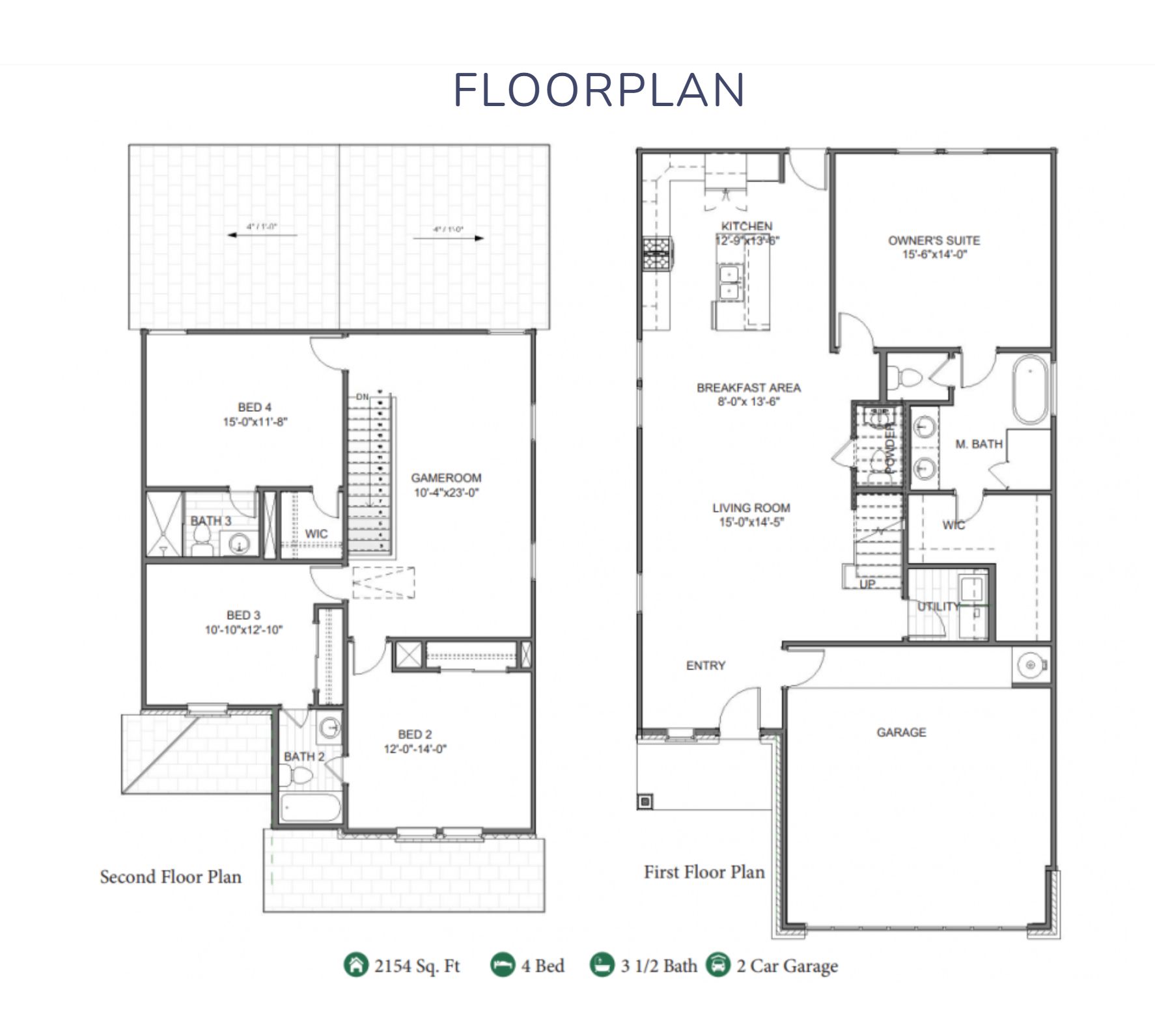 Laurel 2154s Floorplan