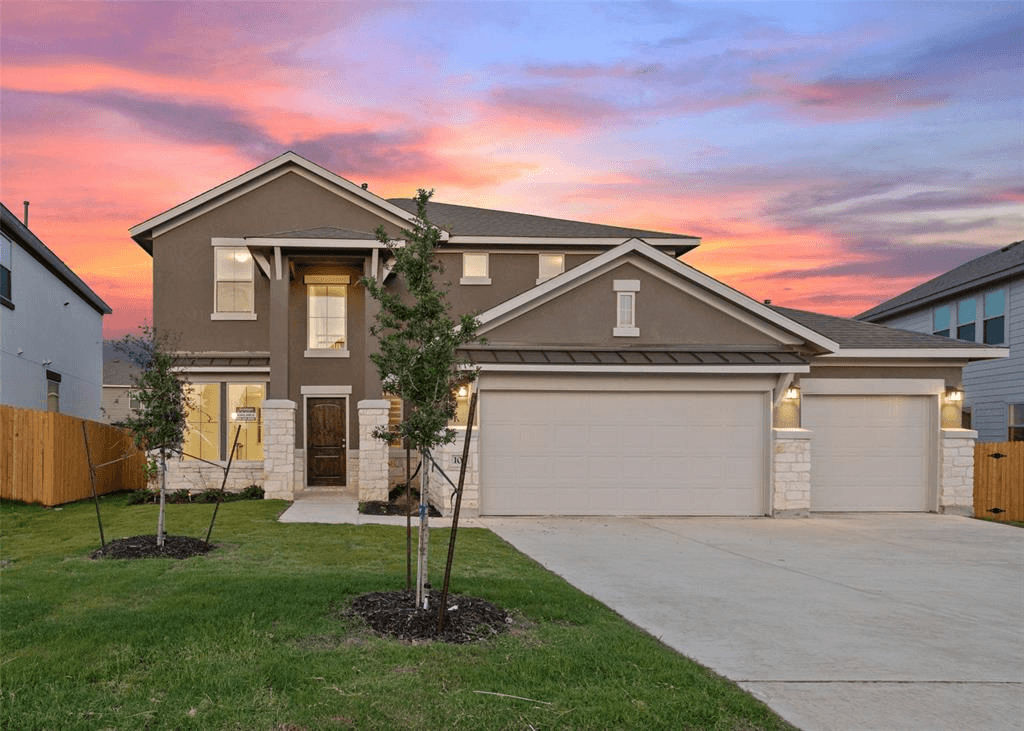 Lennox Plan at Levy Crossing in Killeen, TX by Saratoga Homes