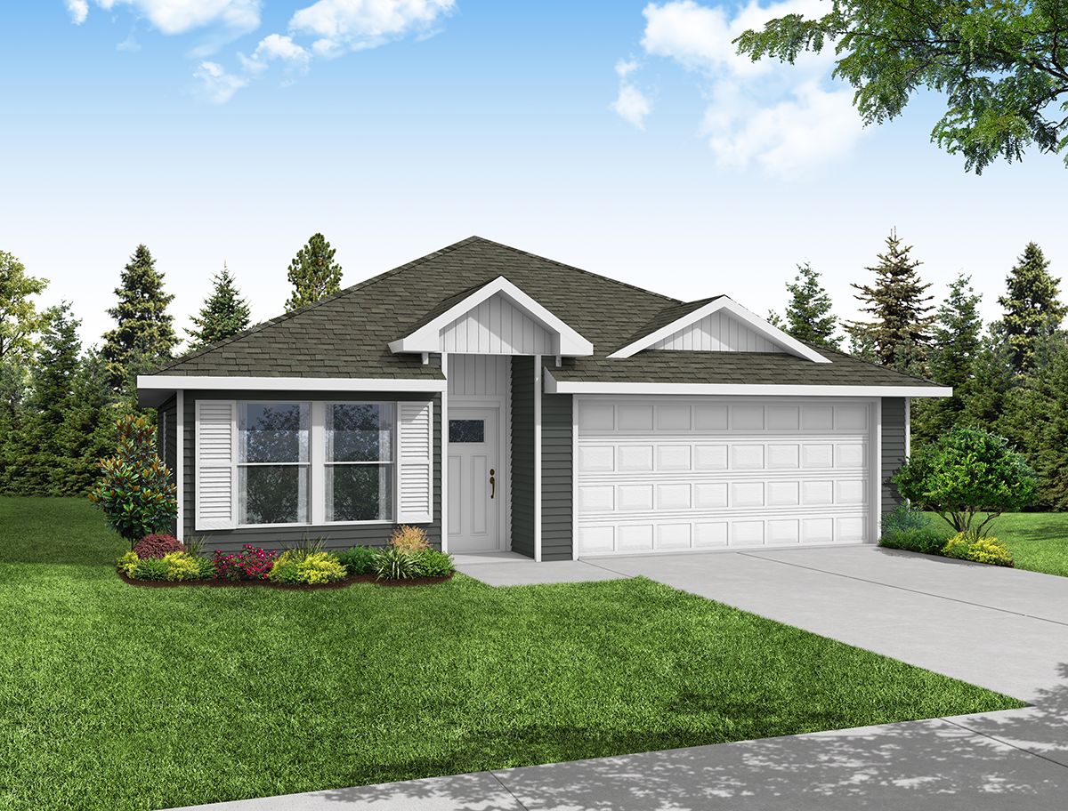 1400 Cottage Plan at Southwind Trail in Joplin, MO by Schuber Mitchell