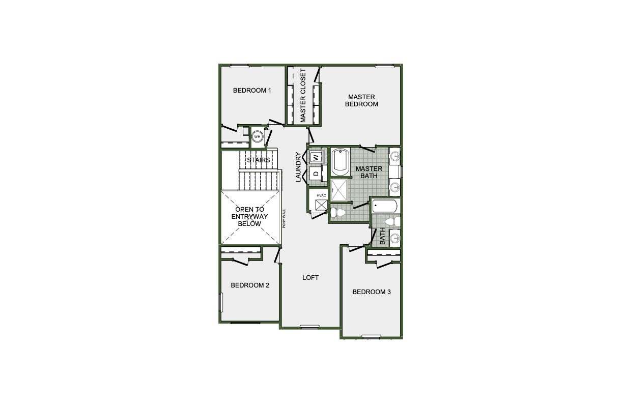 2nd Floor - Loft Option