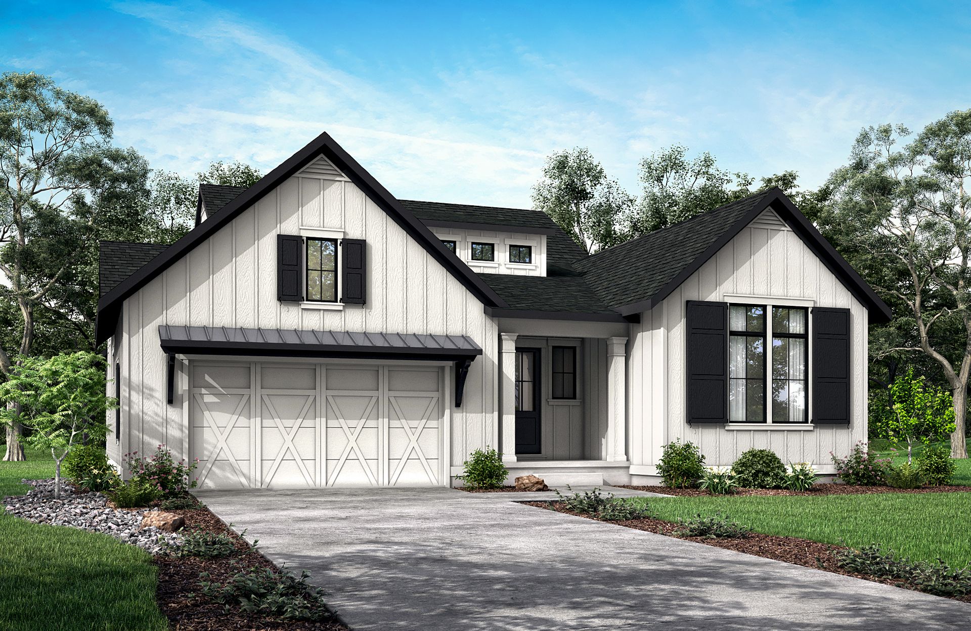 ELEVATION A (FARMHOUSE)