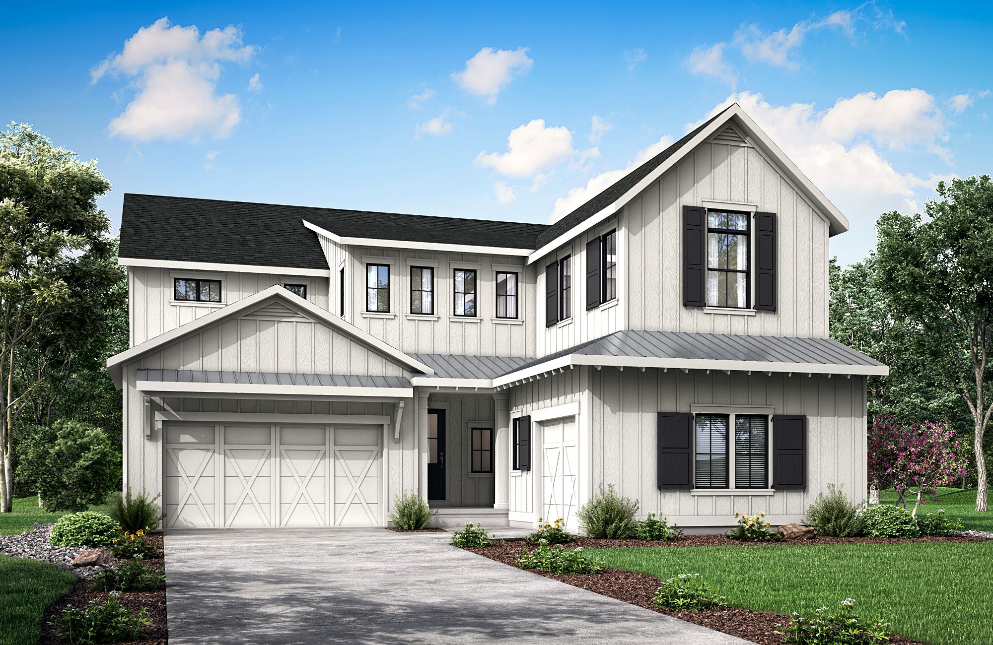 ELEVATION A (FARMHOUSE)