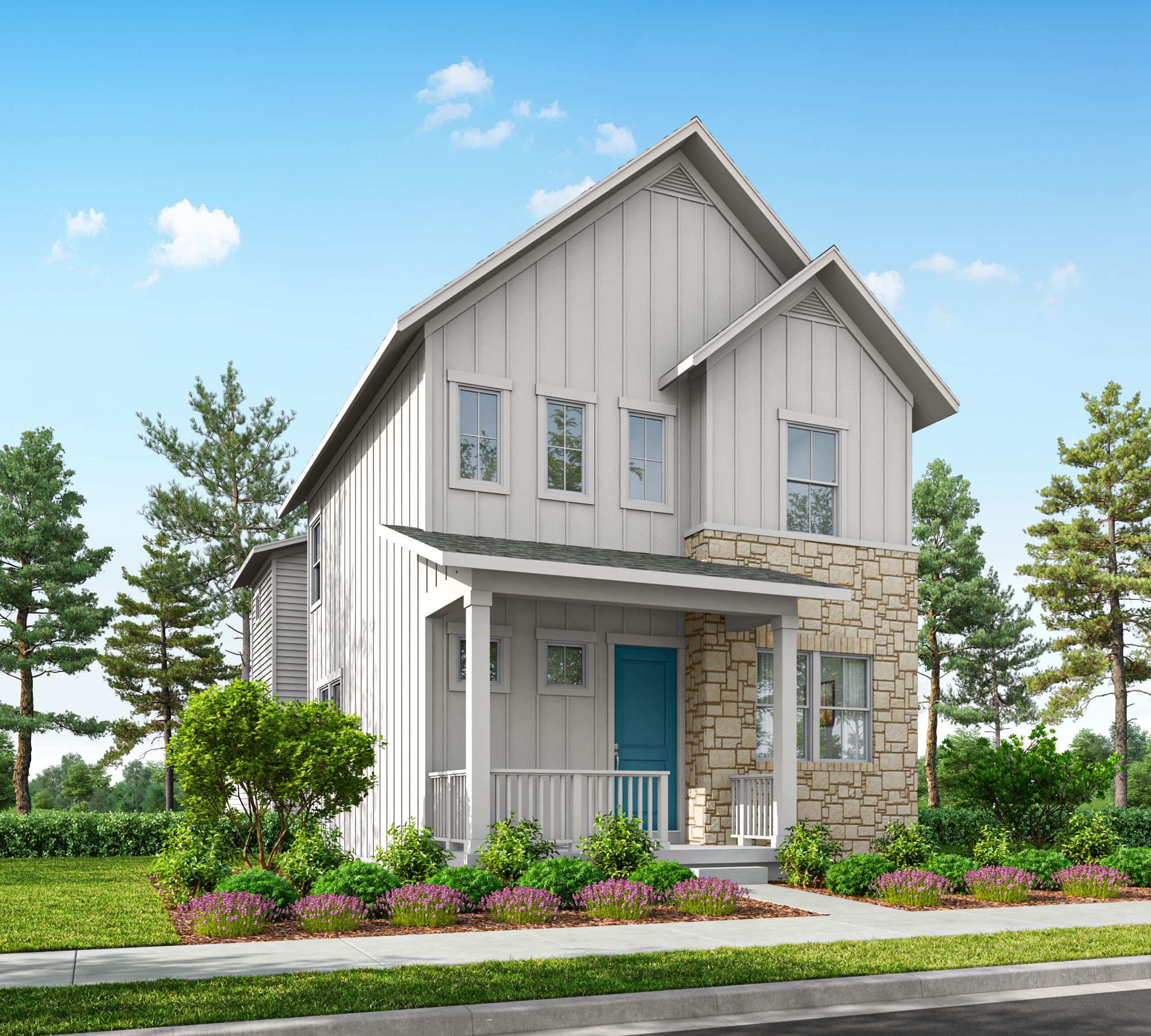 Elevation A Farmhouse