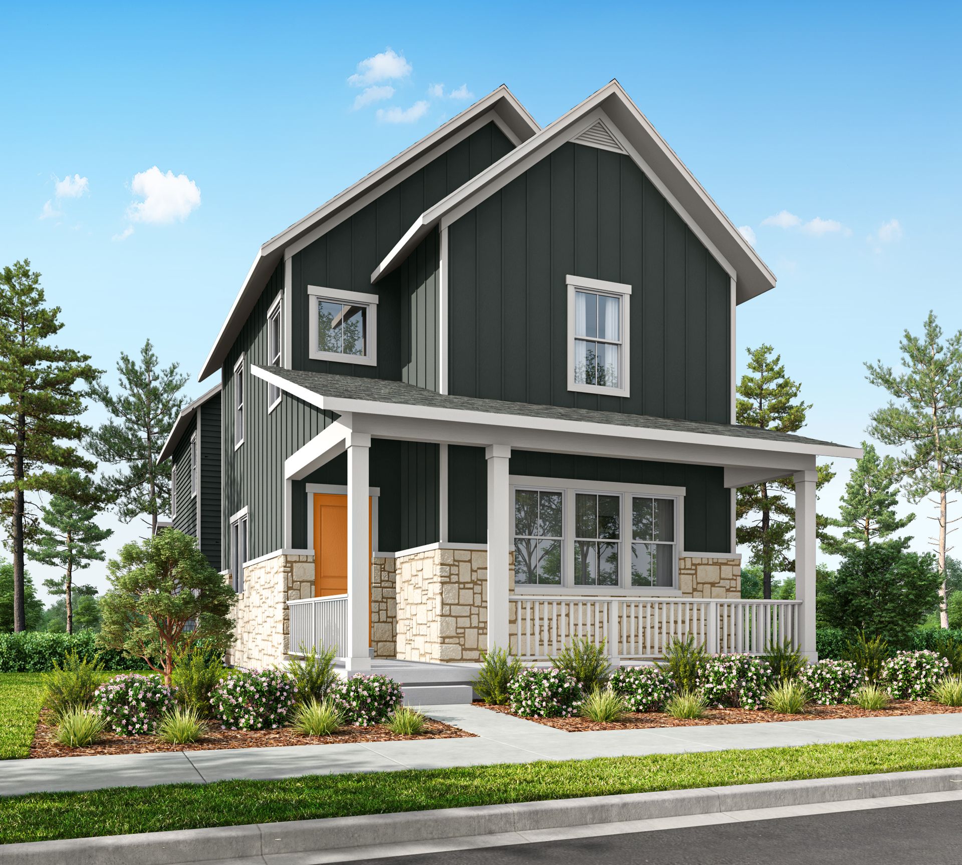 Elevation A Farmhouse