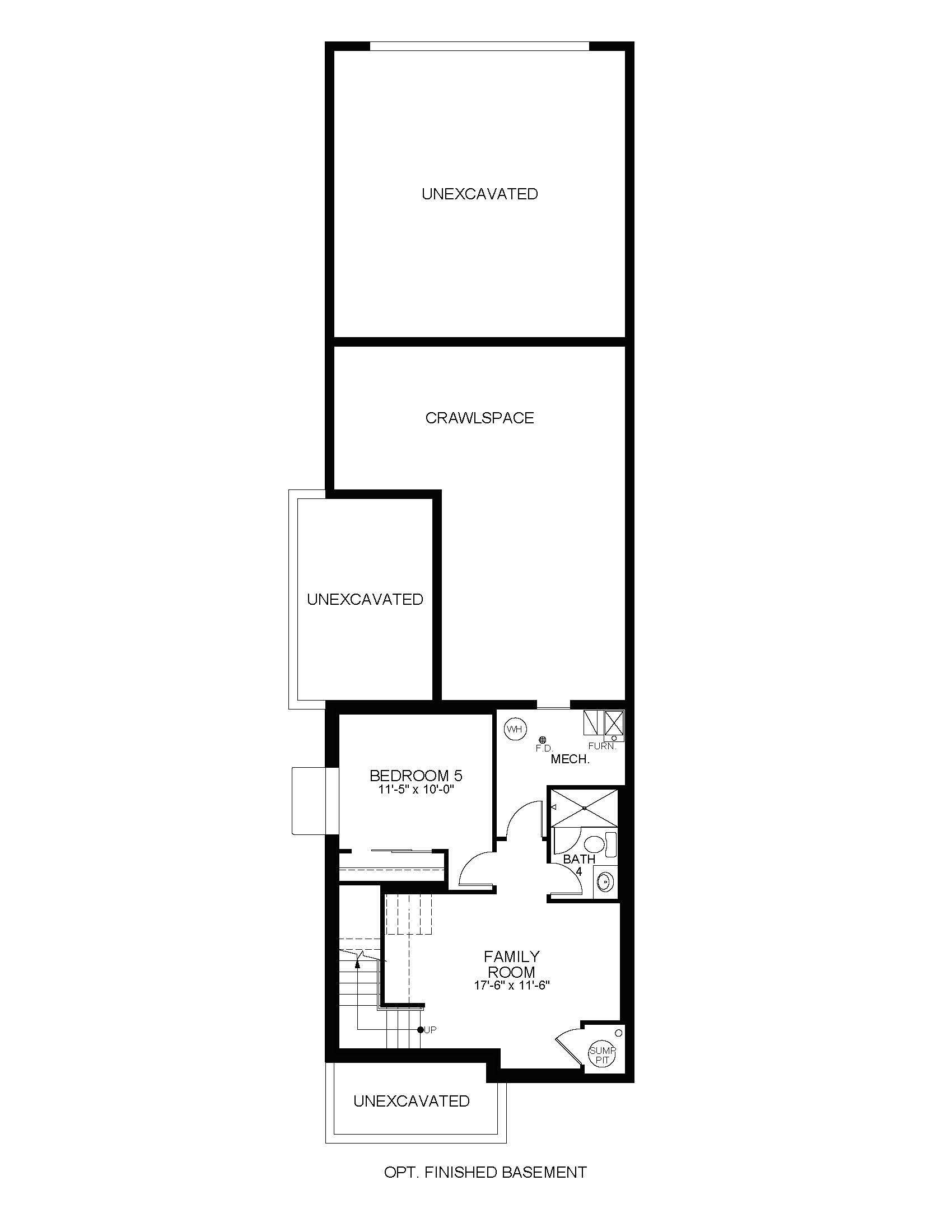 Optional Finished Basement