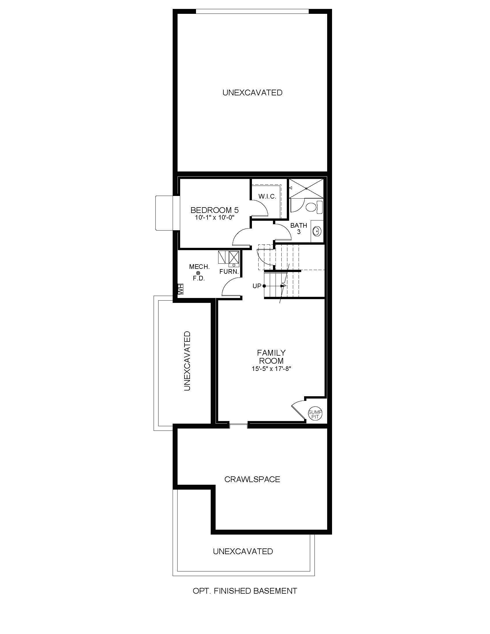 Optional Finished Basement
