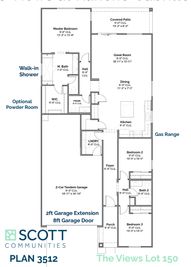 Lot 150 - Plan 3512 - The Views at Rancho Cabrillo: Peoria, Arizona - Scott Communities