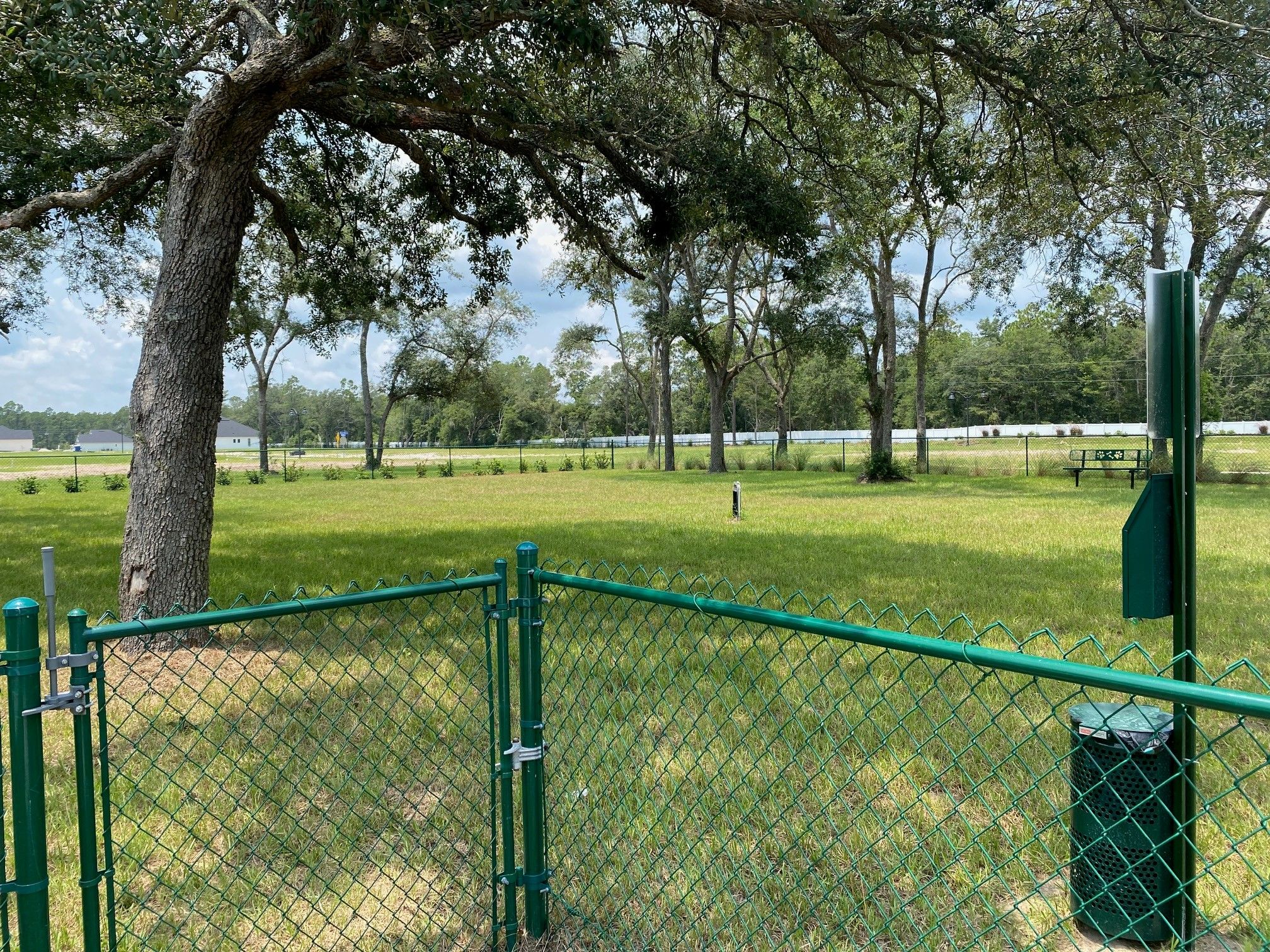 Bring your furry family members to the community dog park